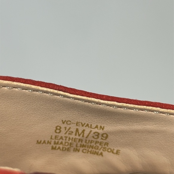 Vince Camuto Evalan Lace-Up Leather Heels Size 8.5 - Picture 12 of 16